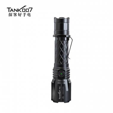 TANK007大功率手电筒强光超亮远射户外战术便携式充电手电筒pt41